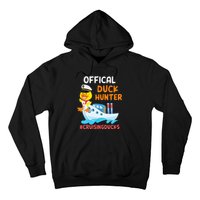 Duck Hunter Funny Duck Cruising Cruise Hoodie