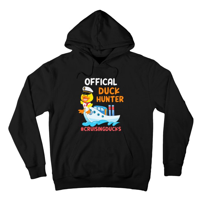 Duck Hunter Funny Duck Cruising Cruise Hoodie