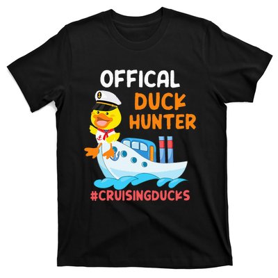 Duck Hunter Funny Duck Cruising Cruise T-Shirt