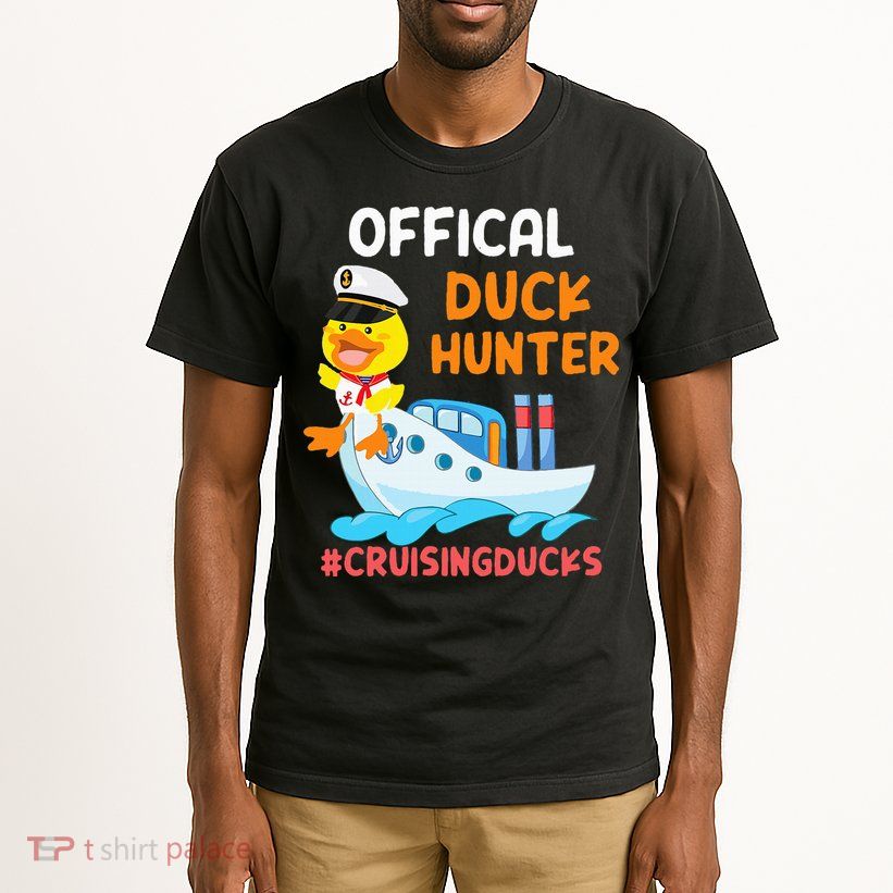 Duck Hunter Funny Duck Cruising Cruise Tall T-Shirt