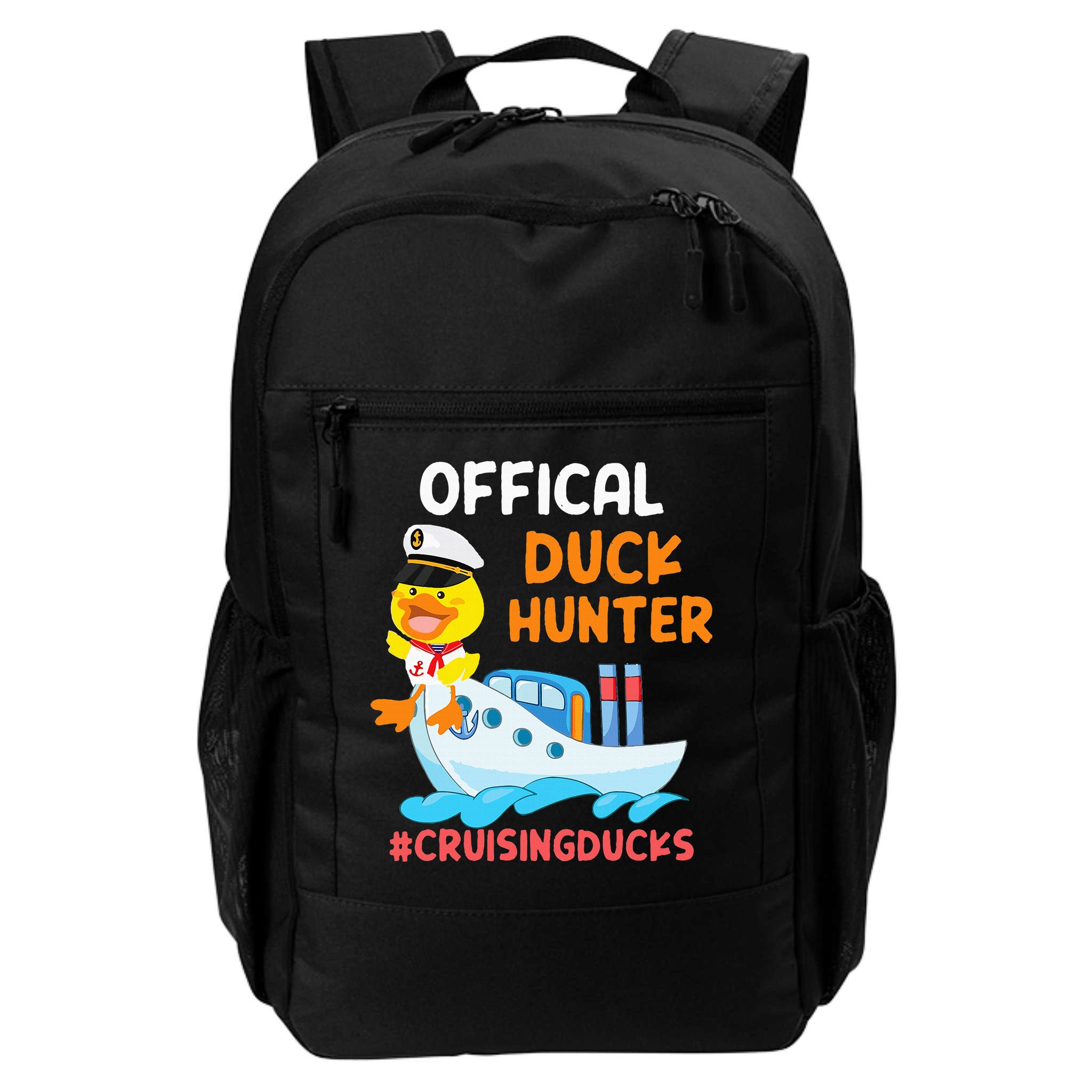 Duck Hunter Funny Duck Cruising Cruise Backpack