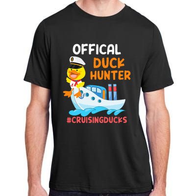 Duck Hunter Funny Duck Cruising Cruise Adult ChromaSoft Performance T-Shirt