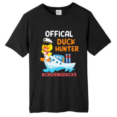 Duck Hunter Funny Duck Cruising Cruise Tall Fusion ChromaSoft Performance T-Shirt