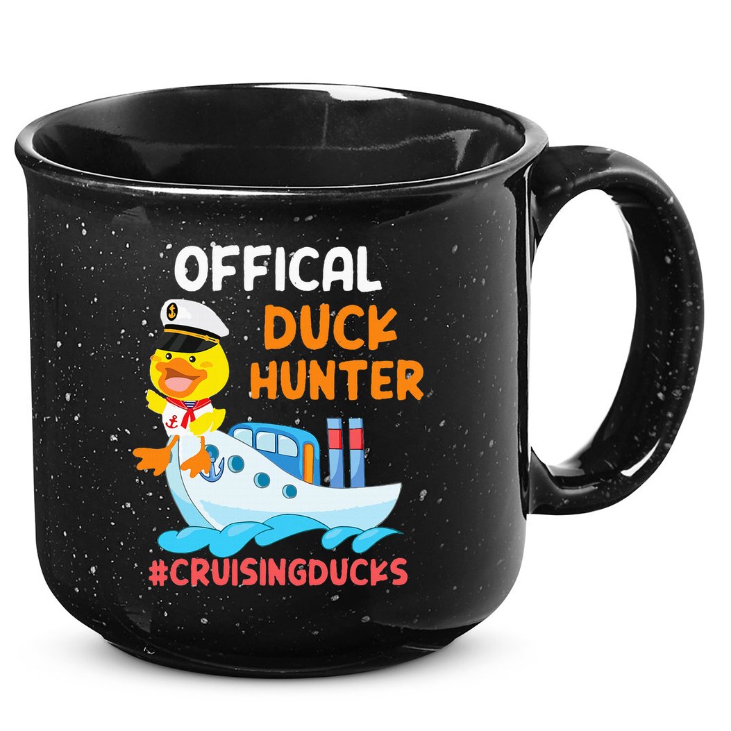 Duck Hunter Funny Duck Cruising Cruise 15oz Campfire Ceramic Mug