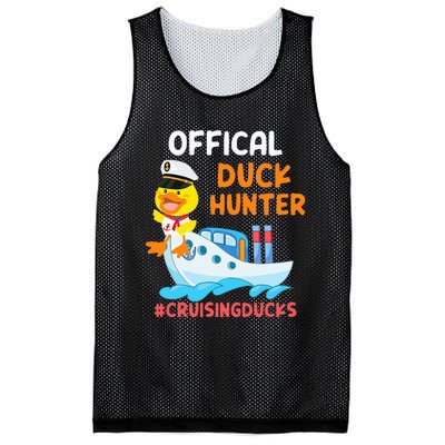 Duck Hunter Funny Duck Cruising Cruise Mesh Reversible Basketball Jersey Tank