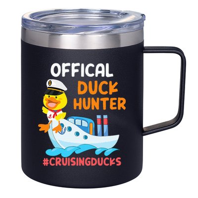 Duck Hunter Funny Duck Cruising Cruise 12oz Stainless Steel Coffee Mug