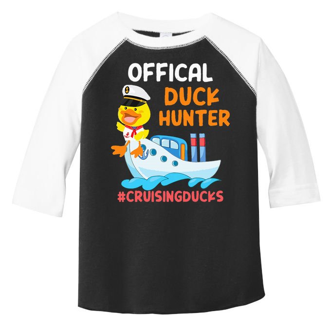 Duck Hunter Funny Duck Cruising Cruise Toddler Fine Jersey T-Shirt
