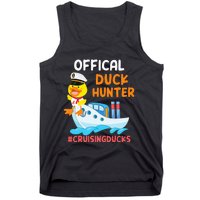 Duck Hunter Funny Duck Cruising Cruise Tank Top