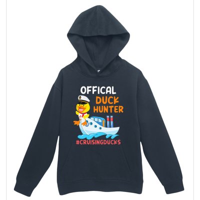 Duck Hunter Funny Duck Cruising Cruise Urban Pullover Hoodie