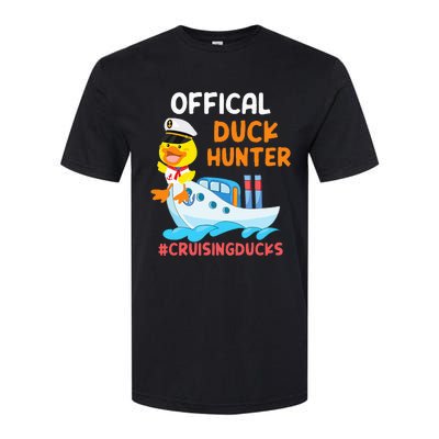 Duck Hunter Funny Duck Cruising Cruise Softstyle CVC T-Shirt