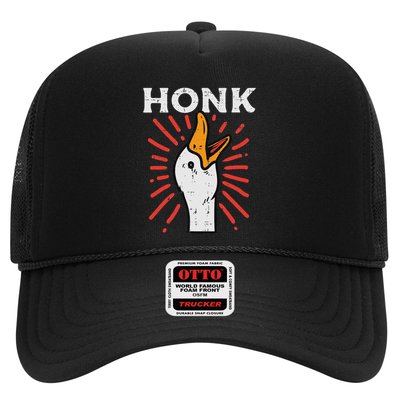 Duck Honk Funny Quack Goose Chicken Meme Women Trucker Hat