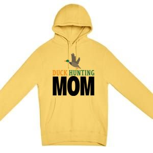 Duck Hunting Family Duck Mom Gift Premium Pullover Hoodie