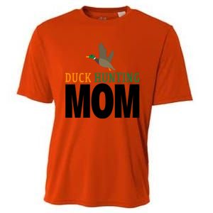 Duck Hunting Family Duck Mom Gift Cooling Performance Crew T-Shirt