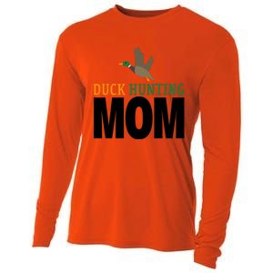 Duck Hunting Family Duck Mom Gift Cooling Performance Long Sleeve Crew