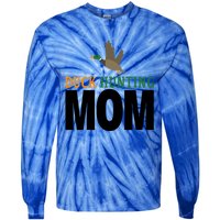 Duck Hunting Family Duck Mom Gift Tie-Dye Long Sleeve Shirt