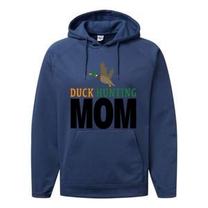 Duck Hunting Family Duck Mom Gift Performance Fleece Hoodie