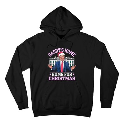 DaddyS Home For Christmas Trump 2024 Hoodie