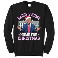 DaddyS Home For Christmas Trump 2024 Sweatshirt