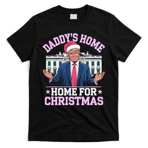 DaddyS Home For Christmas Trump 2024 T-Shirt