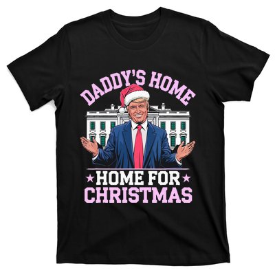 DaddyS Home For Christmas Trump 2024 T-Shirt