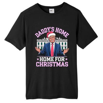 DaddyS Home For Christmas Trump 2024 Tall Fusion ChromaSoft Performance T-Shirt