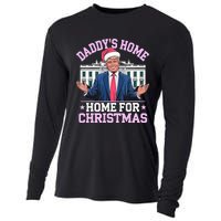 DaddyS Home For Christmas Trump 2024 Cooling Performance Long Sleeve Crew