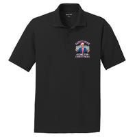 DaddyS Home For Christmas Trump 2024 PosiCharge RacerMesh Polo