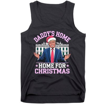 DaddyS Home For Christmas Trump 2024 Tank Top