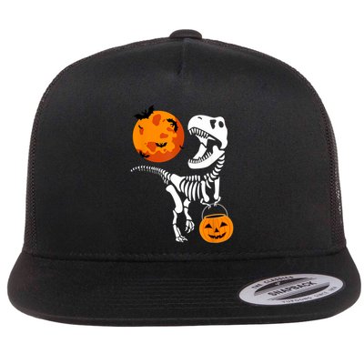 Dinosaur Halloween Funny T Rex Flatbill Hat