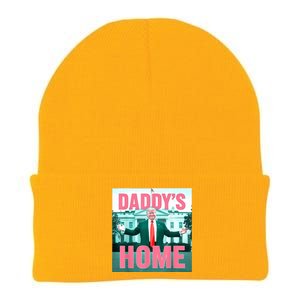 Daddys Home Funny Trending Women Knit Cap Winter Beanie