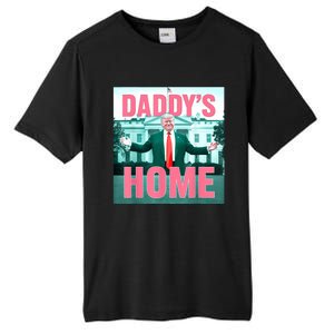 Daddys Home Funny Trending Women Tall Fusion ChromaSoft Performance T-Shirt