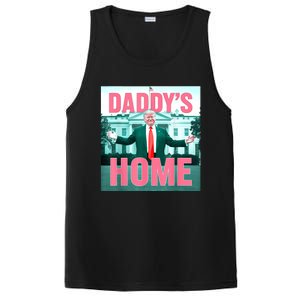 Daddys Home Funny Trending Women PosiCharge Competitor Tank