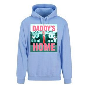 Daddys Home Funny Trending Women Unisex Surf Hoodie