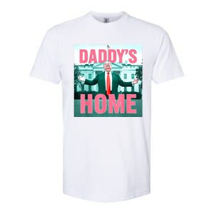 Daddys Home Funny Trending Women Softstyle CVC T-Shirt