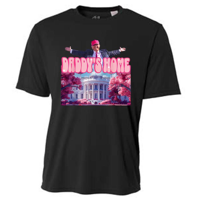 DaddyS Home Funny Trump DaddyS Coming Home 2024 Cooling Performance Crew T-Shirt