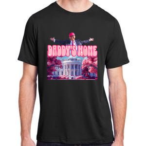 DaddyS Home Funny Trump DaddyS Coming Home 2024 Adult ChromaSoft Performance T-Shirt