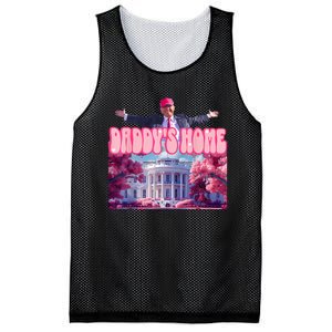 DaddyS Home Funny Trump DaddyS Coming Home 2024 Mesh Reversible Basketball Jersey Tank