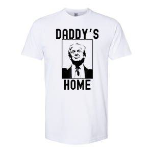 Daddy’s Home Funny Trump Republican 2024 Softstyle CVC T-Shirt