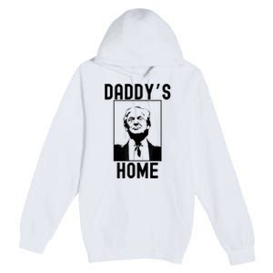 Daddy’s Home Funny Trump Republican 2024 Premium Pullover Hoodie