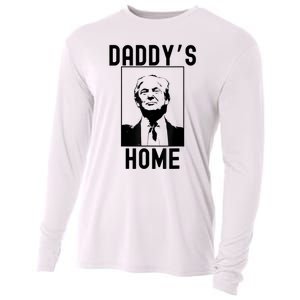 Daddy’s Home Funny Trump Republican 2024 Cooling Performance Long Sleeve Crew