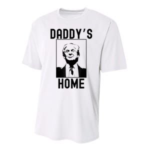 Daddy’s Home Funny Trump Republican 2024 Performance Sprint T-Shirt