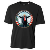 Daddys Home Funny Donald Trump White House 2024 President 47 Cooling Performance Crew T-Shirt