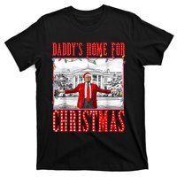 DaddyS Home For Christmas Trump T-Shirt