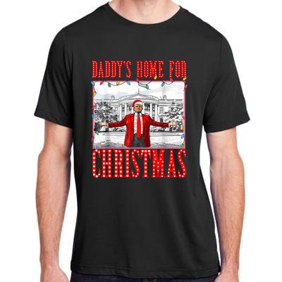 DaddyS Home For Christmas Trump Adult ChromaSoft Performance T-Shirt