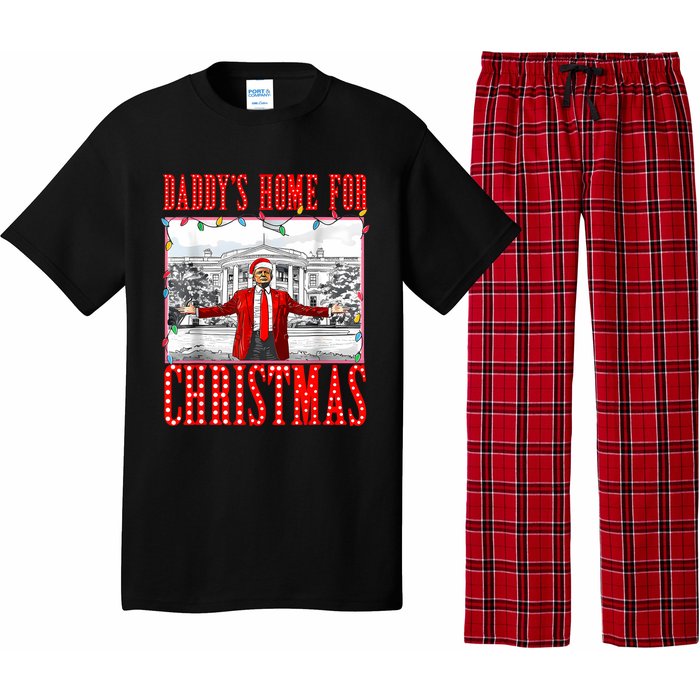 DaddyS Home For Christmas Trump Pajama Set