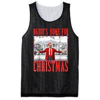 DaddyS Home For Christmas Trump Mesh Reversible Basketball Jersey Tank