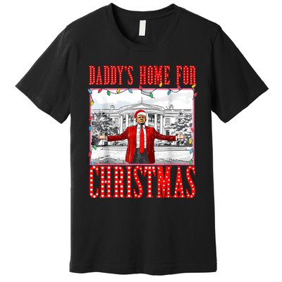 DaddyS Home For Christmas Trump Premium T-Shirt