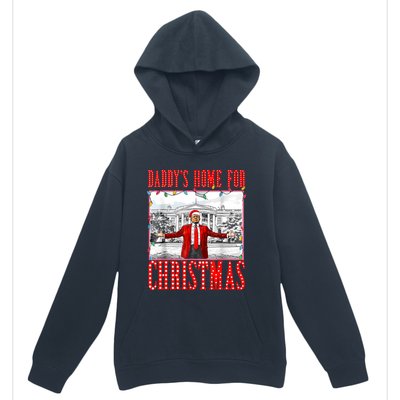 DaddyS Home For Christmas Trump Urban Pullover Hoodie