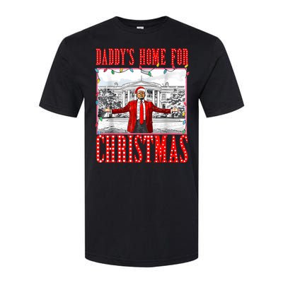 DaddyS Home For Christmas Trump Softstyle CVC T-Shirt