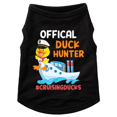 Duck Hunter Funny Duck Cruising Cruise Doggie Tank